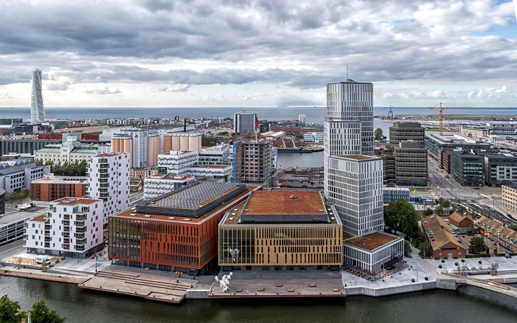 SHL_Architects_Malmö Live_Malmo from above-1