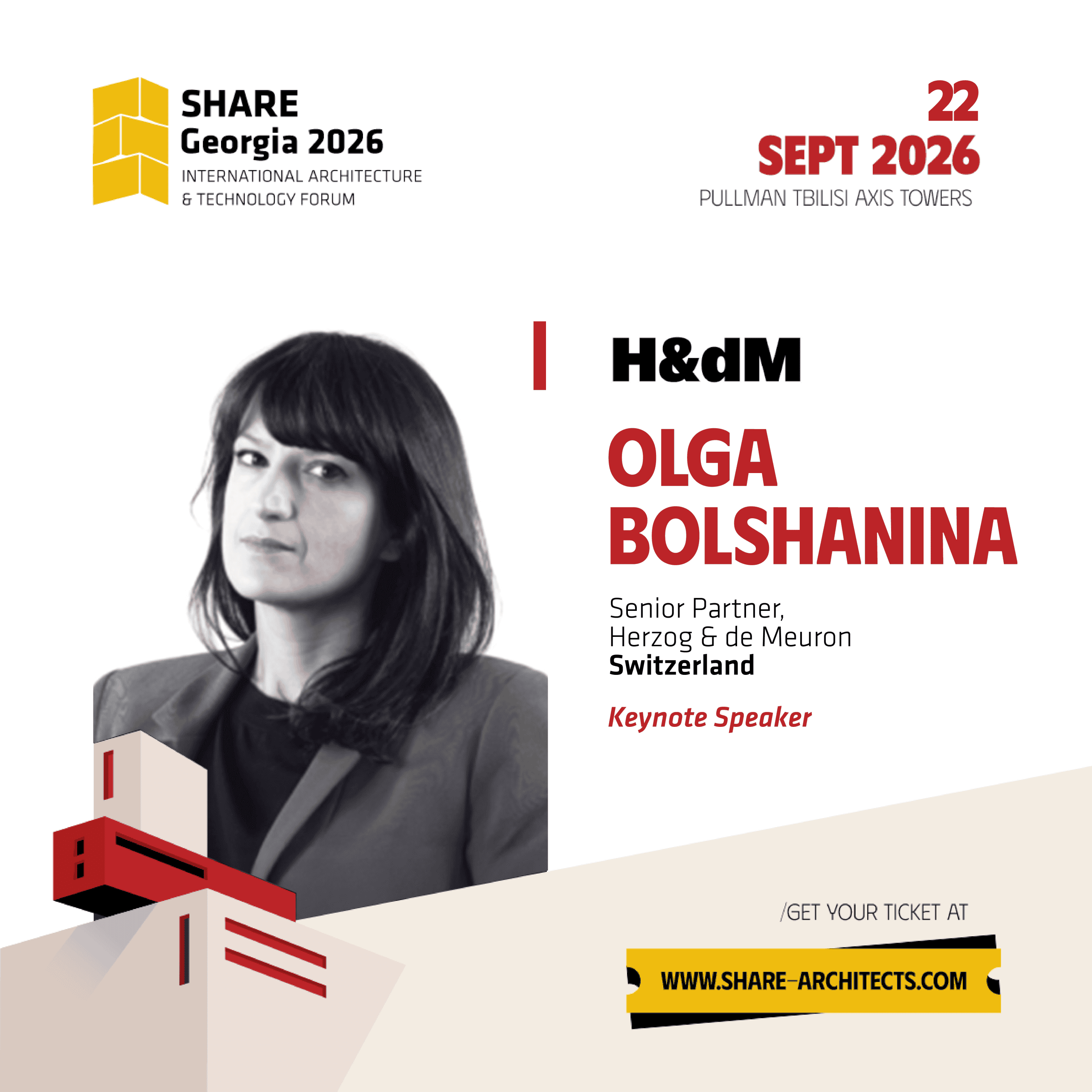 Olga Bolshanina, keynote speakers at SHARE Georgia 2026
